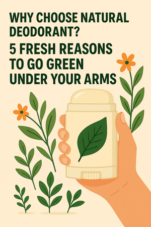 Why Choose Natural Deodorant? 5 Fresh Reasons to Go Green Under Your Arms