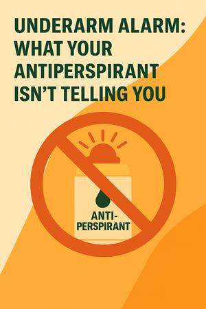 Underarm Alarm: What Your Antiperspirant Isn’t Telling You