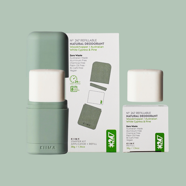 Deodorant Refillable Starter Kit Extra - Woodchopper