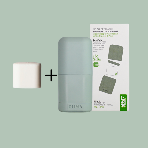 Deodorant Refillable Starter Kit - Woodchopper
